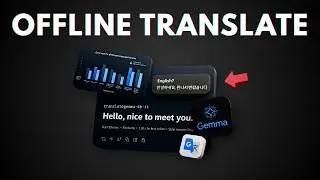 How to Get PRIVATE Offline Translator on PC with Google TranslateGemma AI