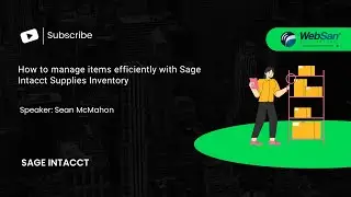 Как эффективно управлять товарами с помощью Sage Intacct Supplies Inventory