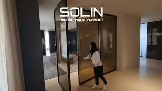 Soluzioni personalizzate: porte a bilico - Solin srl