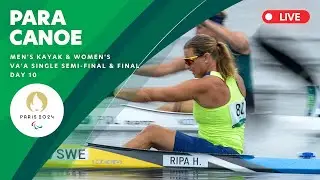 Para Canoe - Men's Kayak & Women's Va'a Single Semifinal & Final | Day 10 | Paris 2024 Paralympics