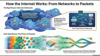 What Is the Internet? | How Networks Work & How Data Travels (Packets Explained)