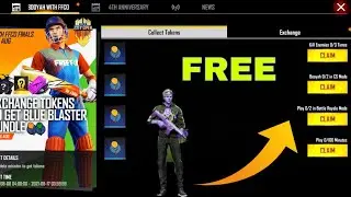 free fire exchange tokens to get blue blaster bundle