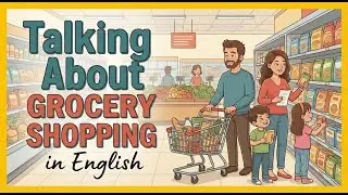 How to Talk About Grocery Shopping in English | English Conversation Practice | Easy English Podcast