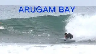 SURFING SRI LANKA! ARUGAM BAY MAIN POINT #surf #srilanka