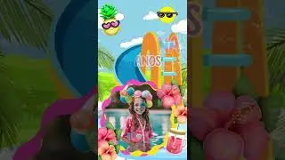 Convite Animado Pool Party