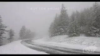 05-02-2023 Snowshoe, WV - Heavy Snowfall and Wind With Rare May Snowstorm