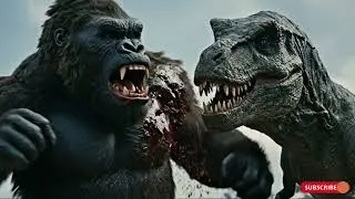 KING KONG vs DINOSAURS in New York City 🔥 Epic Monster Battle (Full AI Fight Movie)