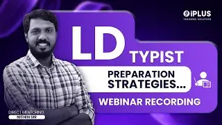 LD Typist Preparation Strategies | iPlus TS