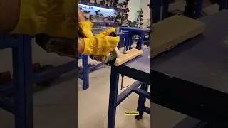 Amoladora corta madera. Disco No Dentado.