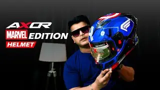 New Axor Street Mavel Edition😍 Better Than Axor Apex? Best Helmet under 5000 | Axor Street Review
