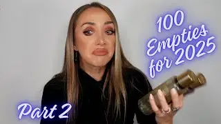 100 Empties Part 2| Τελείωσα 100 προϊόντα το 2025|PolinasBeauty