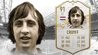 FIFA 21: JOHAN CRUYFF 91 ICON PLAYER REVIEW I FIFA 21 ULTIMATE TEAM