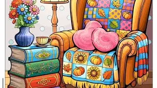 Coloring Cozy Books