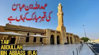 Taif Masjid Abdullah bin Abbas and the grave of Abdullah Ibn Abbas | Exclusive Taif Ziyarat |