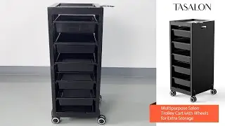 How to install the TASALON Premium Salon Trolley Cart