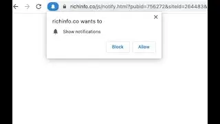 Richinfo.co web push notifications - how to remove?