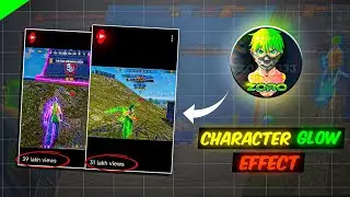How to make character glow effect like @zoroffxx ff in capcut | Edit Video like Zoro ff