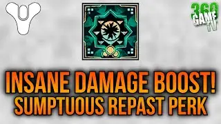 INSANE DAMAGE BOOST YOU MIGHT MISS! - Sumptuous Repast Perk - Path of Ambition - Destiny 2