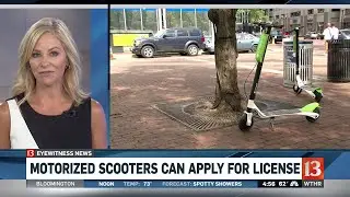 Motorized Scooters can apply for License