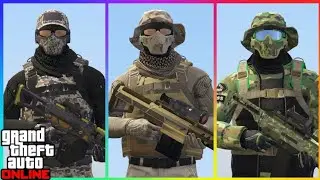 GTA V ONLINE: 3 TRAJES MILITARES AVANÇADOS INSANOS SMUGGLER'S RUN NEW - PS4/XBOXONE/PC/1.50