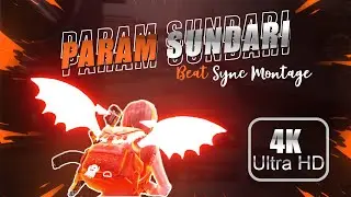 Param Sundari Montage [4k] || Beat Sync Montage || Bgmi Montage 2  || #BGMI #Montage #RupGaming