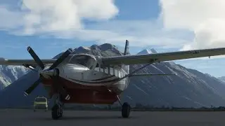 Livestream Flight in Microsoft Flight Simulator - Exploring Mount Cook, New Zealand