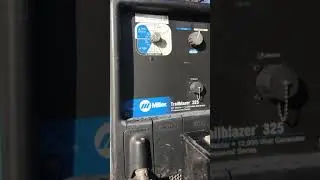 Miller suitcase welder part 1