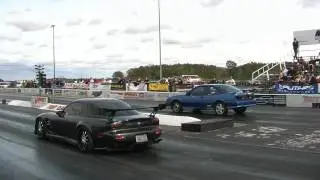 13 sec RX7 vs 12 sec Blue Cavalier
