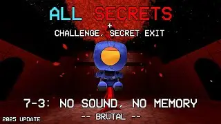 ULTRAKILL 7-3 REWORK: NO SOUND, NO MEMORY - (ALL SECRETS, CHALLENGE, MARKED FOR DEATH)