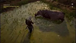 Assassin's Creed&reg; Origins Hippopotamus Attack!