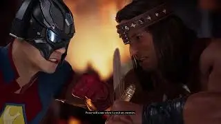 PEACEMAKER vs KONAN &mdash; GUN vs ORIGAMI! 🔫📄 MK1 FAN CONCEPT BATTLE (What If?)