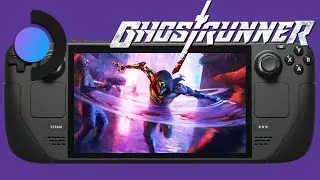 Steam Deck Gameplay - Ghostrunner - Steam OS