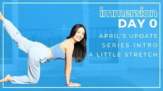 April's Updates 🌊💛🙏 | DAY 0 | 28-Day Challenge of Pilates & mindful workouts for Immersion