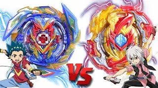 BRAVE VALKYRIE vs LORD SPRIGGAN - VALT vs SHU | Beyblade Burst Superking Sparking ベイブレードバースト超王