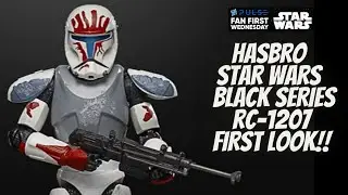 Hasbro Star Wars Black Series RC-1207 Figure First Look!!