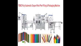 TENZ Fully Automatic Oil Pastel & Crayon Production Line With Filling Remelting Cooling & Demolding