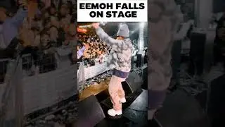 EEMOH FALLS ON STAGE