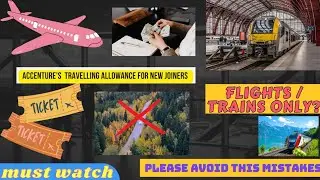 Accenture's Travelling Allowance 🤩 || How to claim 😎 || don't do this mistake 🤧