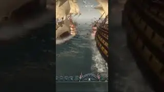 Napoleon Total War - (Spain) Santissima Trinidad and Mary Rose (British) #shorts #napoleontotalwar