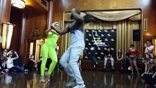 Leo & Becky Zouk Dance Demo 2015 LA Congress