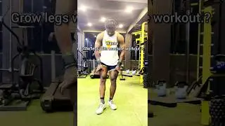 how to grow legs ?? #fitness #gym #workout #legs #squats #health #tips #bodybuilding #fit #fitfam