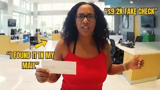 Racist Karen Arrested After Cashing $9K Fake Check at Citi Bank | Police Bodycam