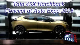 Tata 45X Hatchback Concept at Auto Expo 2018