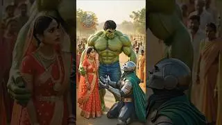 Hulk ki Dulhan ho gayi kidnap #aihulk #hindistories #aisuperhero #hulku #ai