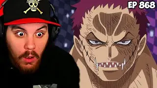 One Piece Episode 868 REACTION | One Man's Determination! Katakuri's Deadly Big Fight!