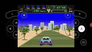 1991 Jaleco Rally Big Run The Supreme 4WD Challenge Super Nintendo Title 