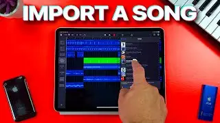 Как импортировать песню в GarageBand для iOS