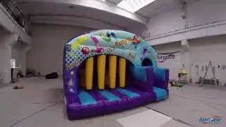 Airquee's 16x16 Obstacle Jump 'n' Slide AQ5637