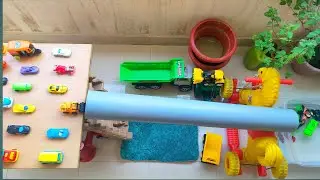 Box full mini vehicle slide video || gadi wala cartoon @H2Cars @BiBiCars1@legendarygarage23