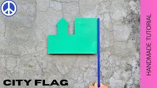 CITY FLAG | paper flag folding | Flag Paper